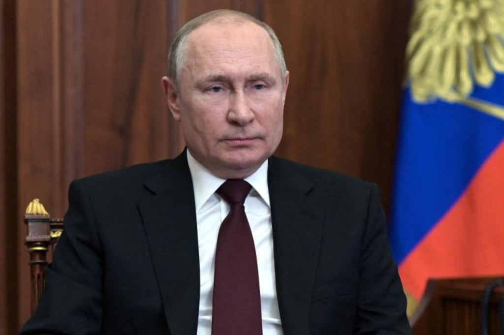 Russian President Vladimir Putin recognizes the independence of pro-Russian separatists in Ukraine