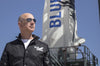 Aboard his Blue Origin rocket, Jeff Bezos realizes his dream of space