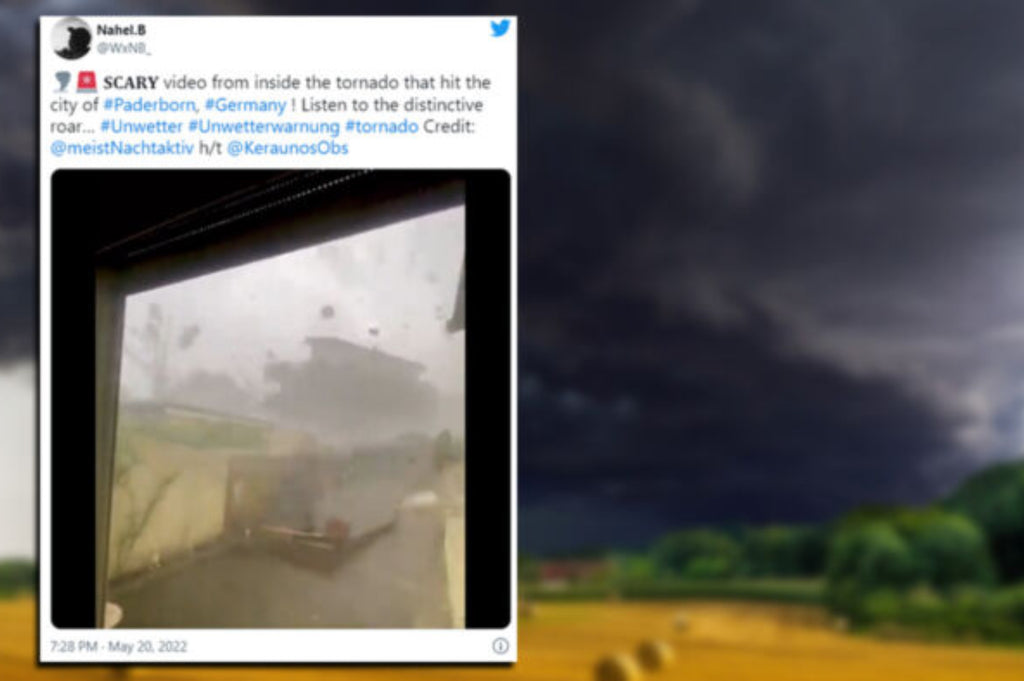 Storm and tornado in western Germany: one death and nearly 60 injured